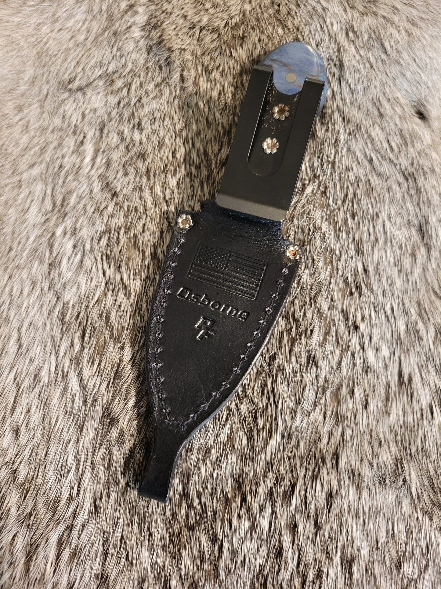 60 layer Handcrafted Damascus EDC/Self-Defense Dagger